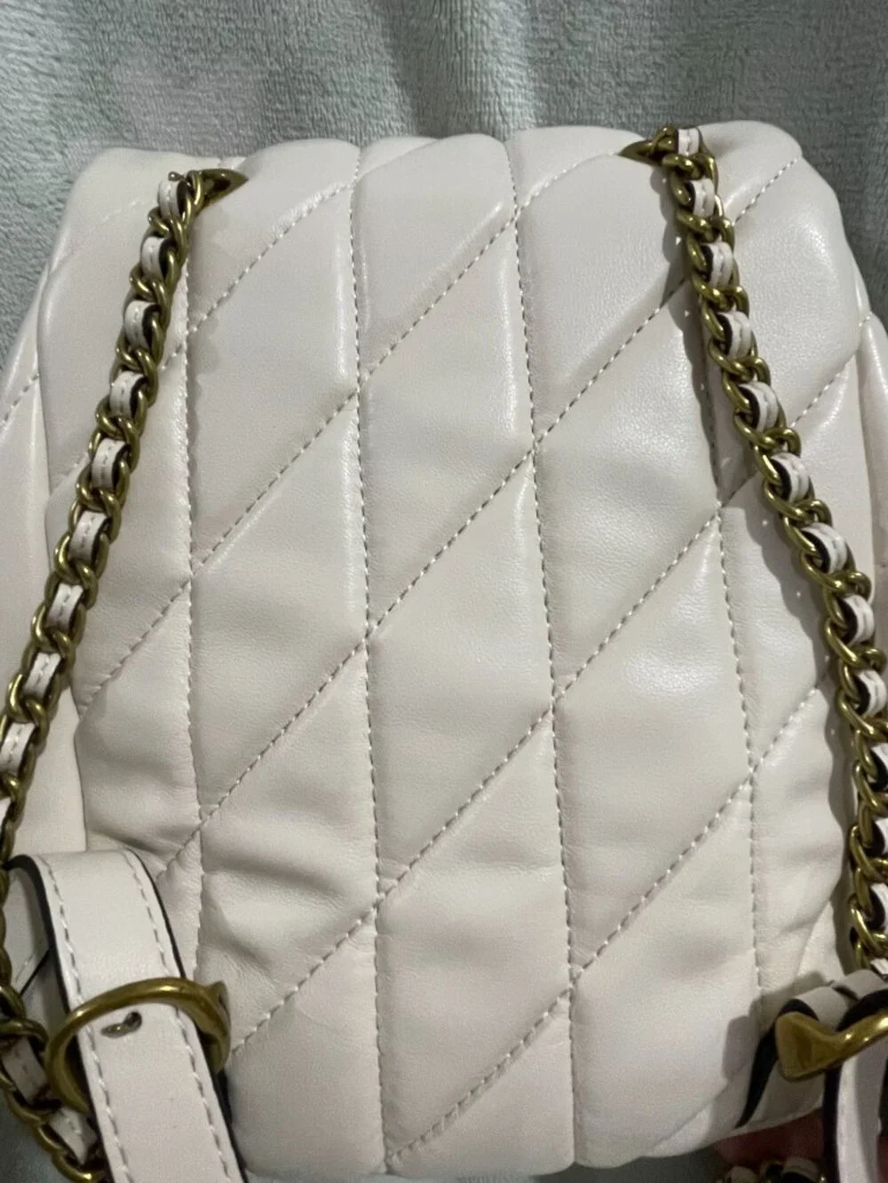 Coach Quilted Backpack